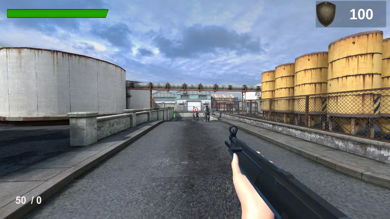 Protect The Hangar : From Zombies Screenshot 1