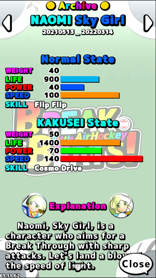 Battle Air Hockey BREAK BEATS! Screenshot 17