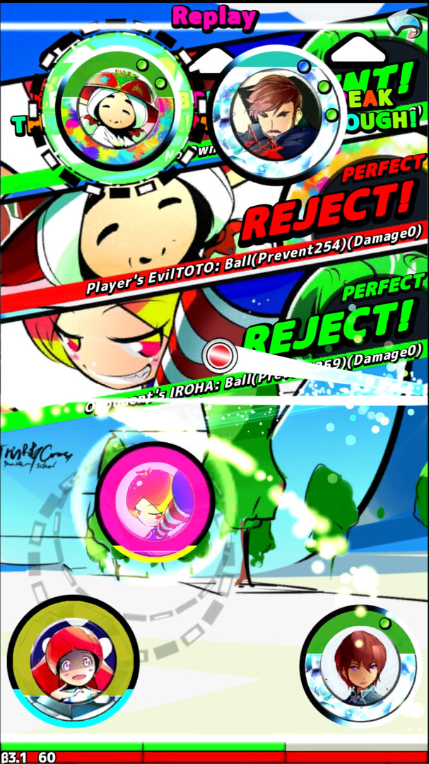 Battle Air Hockey BREAK BEATS! Screenshot 4