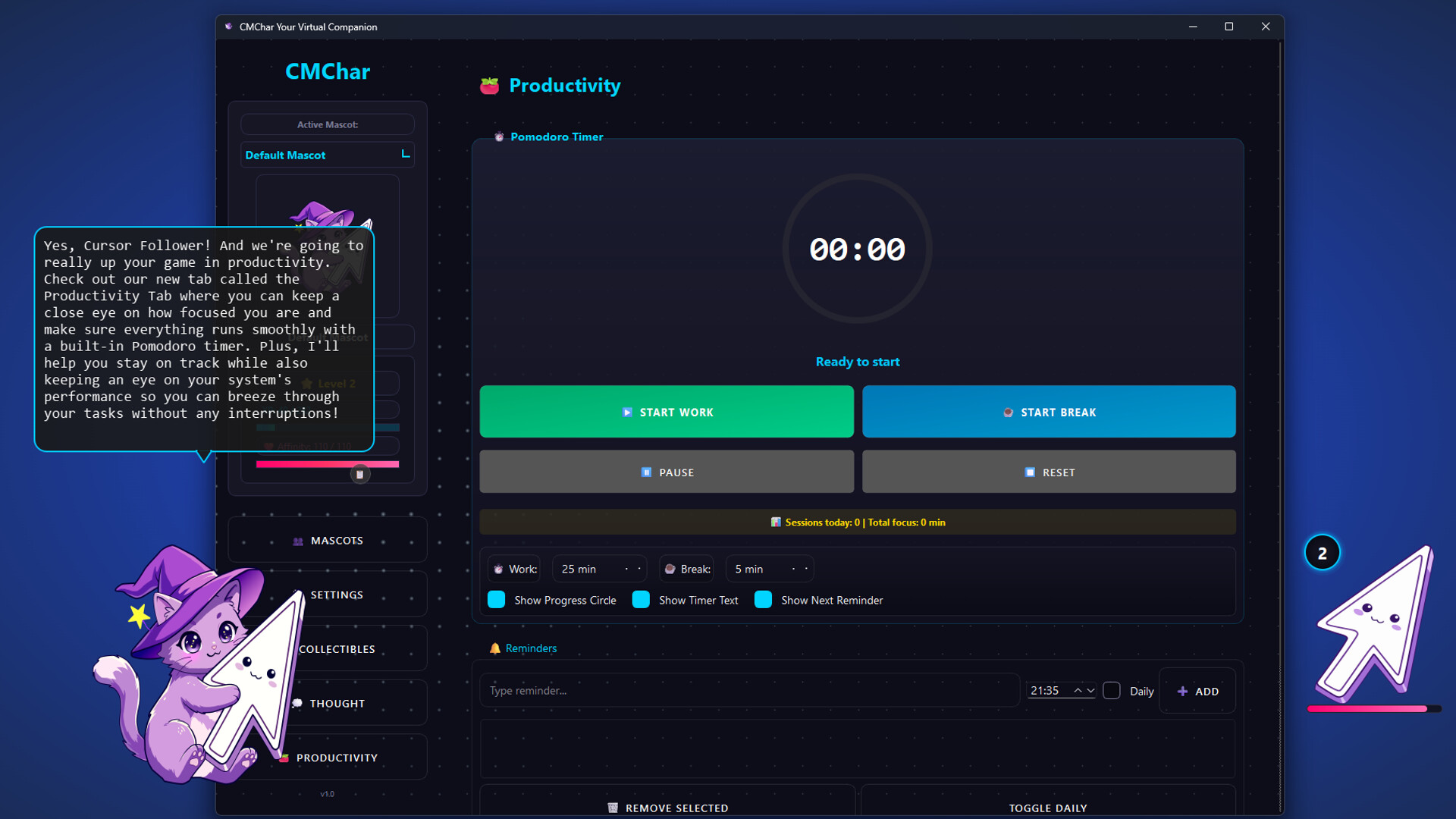 CMChar: Your Virtual Companion Screenshot 2