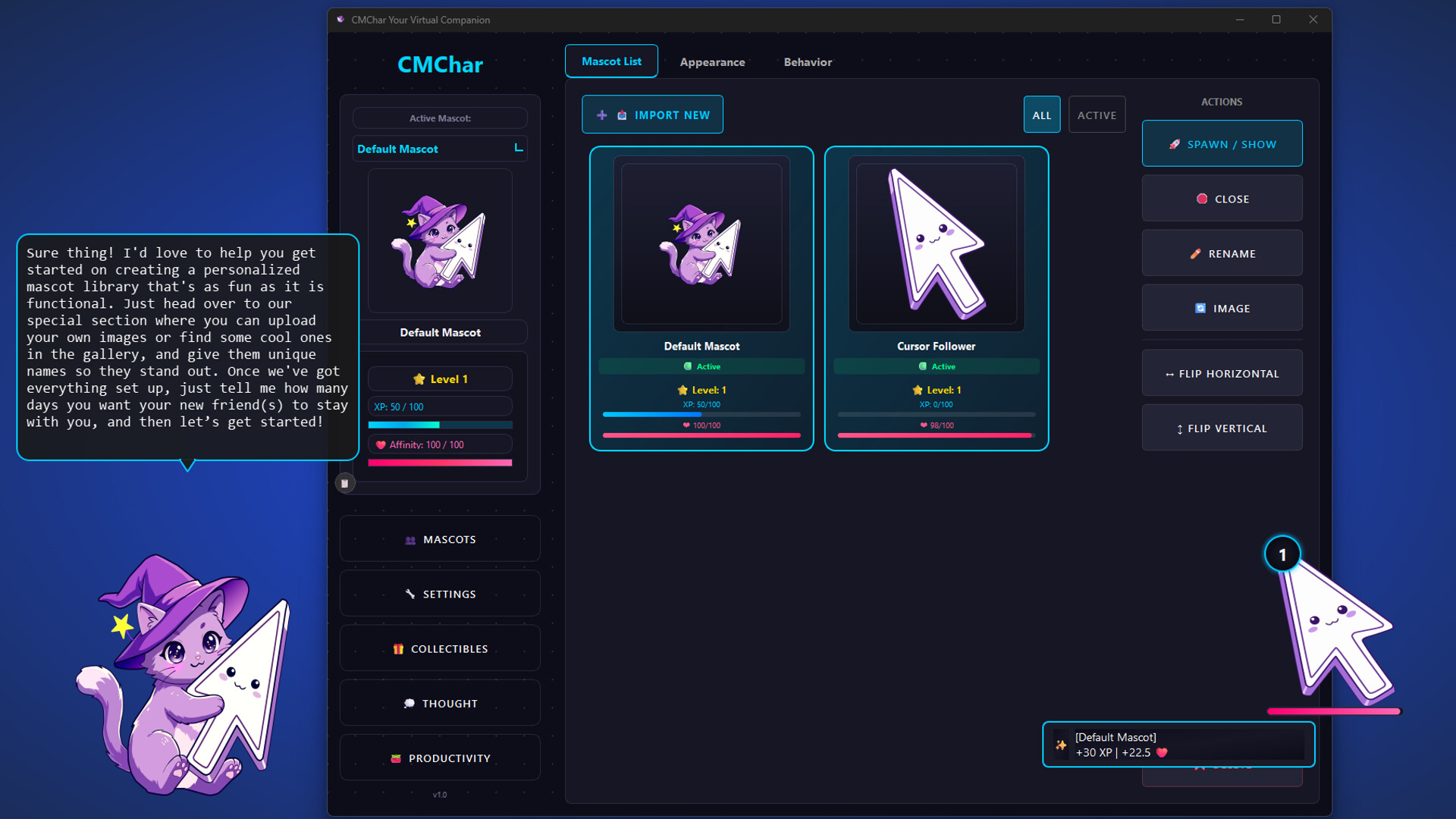 CMChar: Your Virtual Companion Screenshot 0