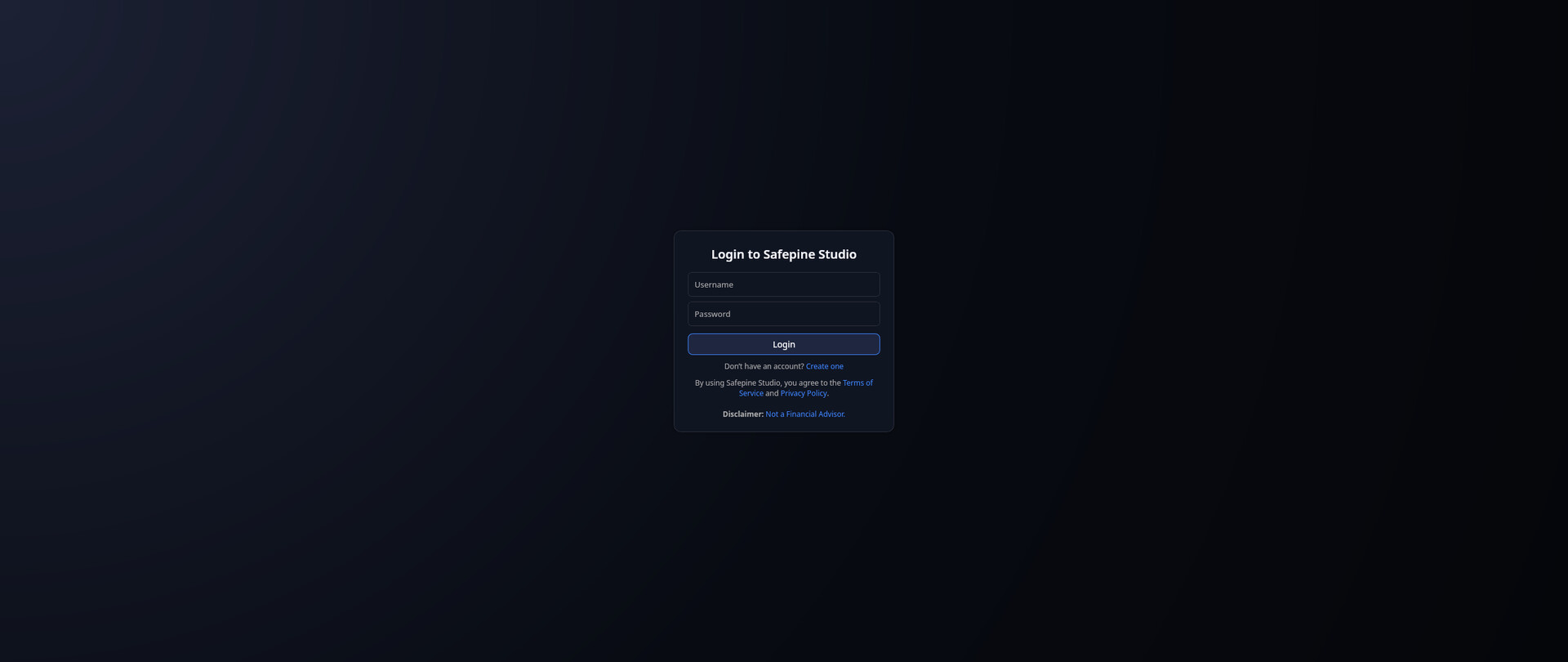 Safepine Studio Screenshot 0