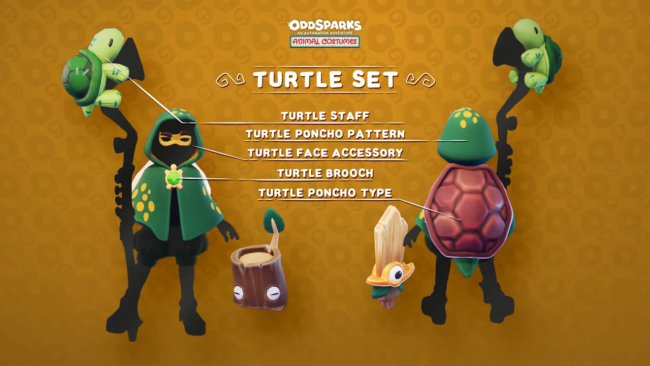 Oddsparks: An Automation Adventure - Tailor's Animal Costumes Pack Screenshot 8