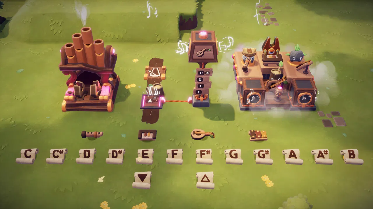 Oddsparks: An Automation Adventure - Making Music Screenshot 5