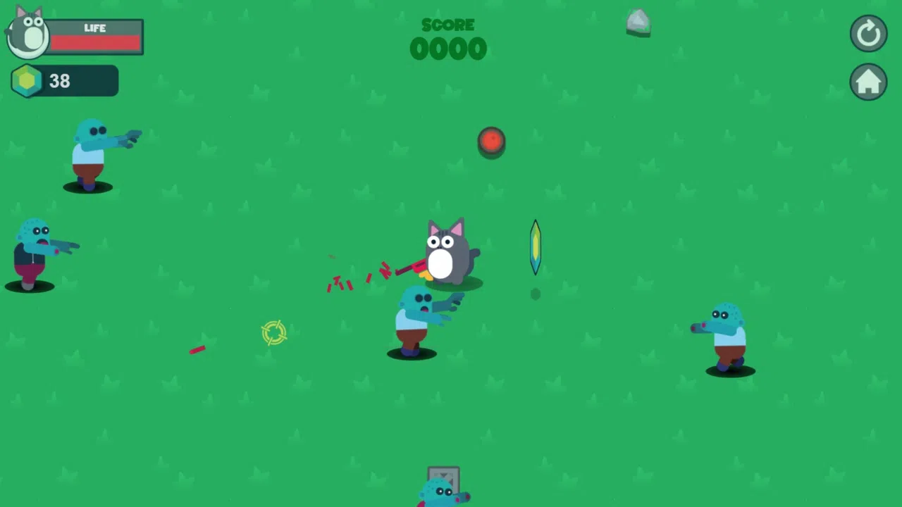 Pet Hero vs Zombie Screenshot 1