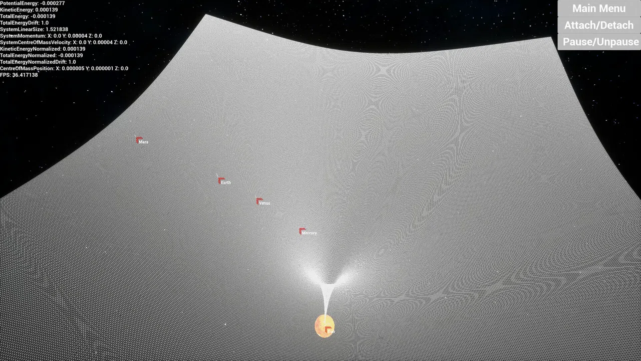 Gravity Sandbox Screenshot 4