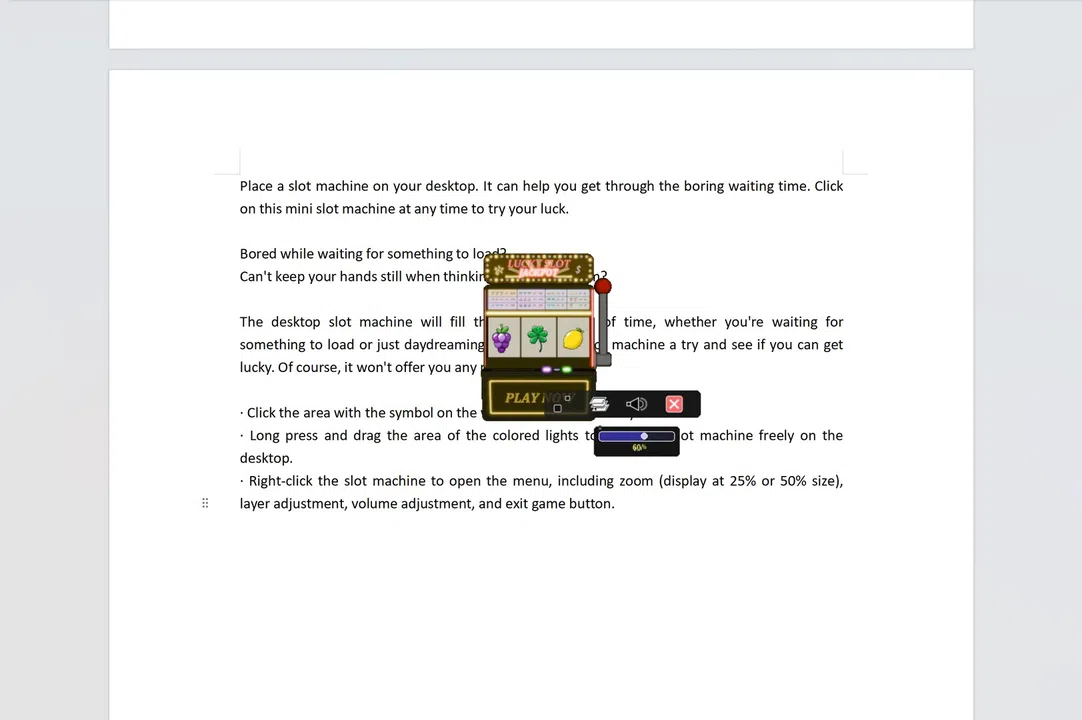 Desktop Slot Screenshot 4