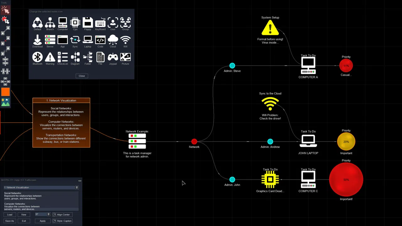 MindViz Screenshot 3