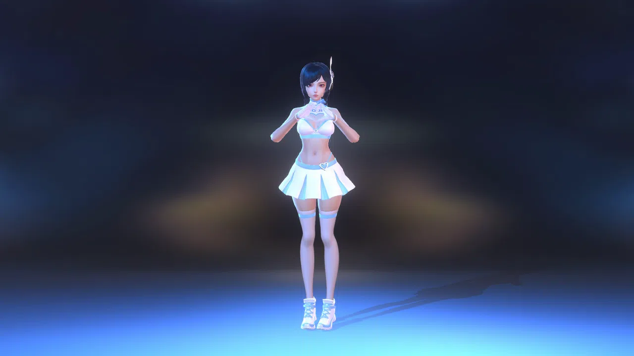 Angel Legion-DLC Cheerleader (Blue) Screenshot 0