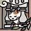 Cat on the balcony icon