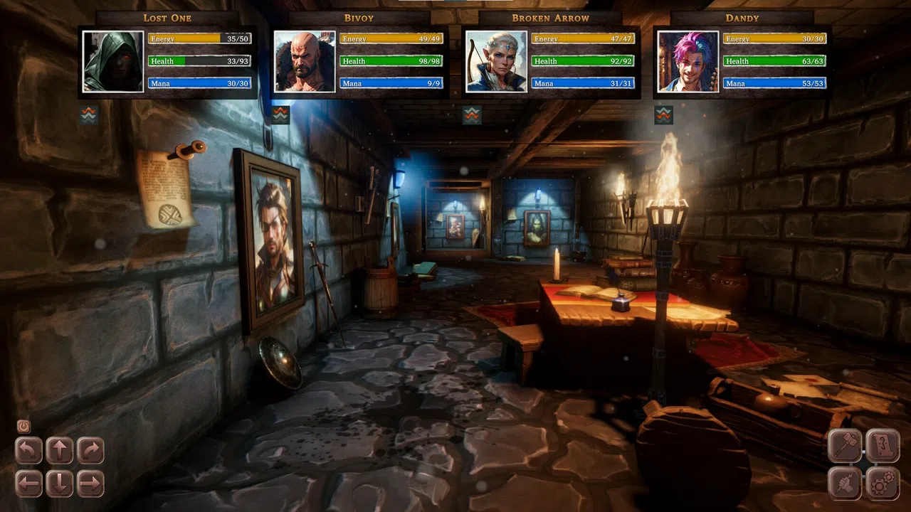 Paper Dungeon - Deep Down Screenshot 0
