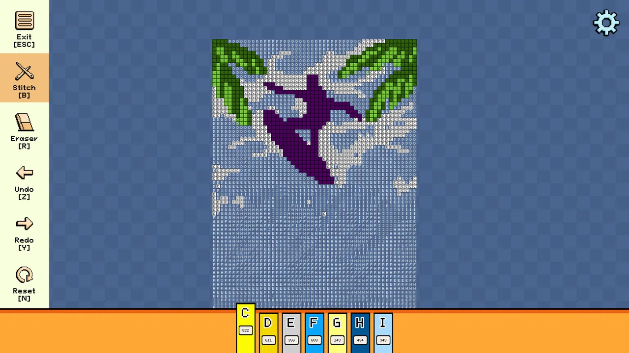 Pixel Cross Stitch - Summer Pack 2 Screenshot 1