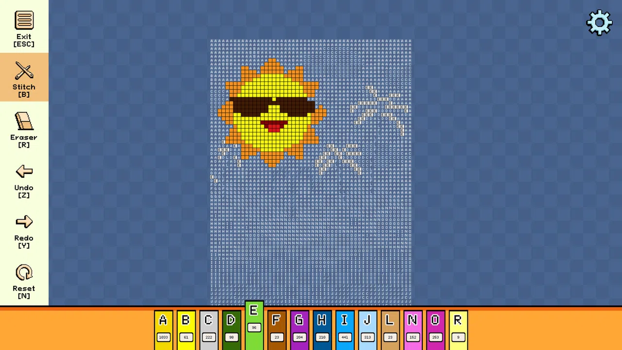 Pixel Cross Stitch - Summer Pack 2 Screenshot 2