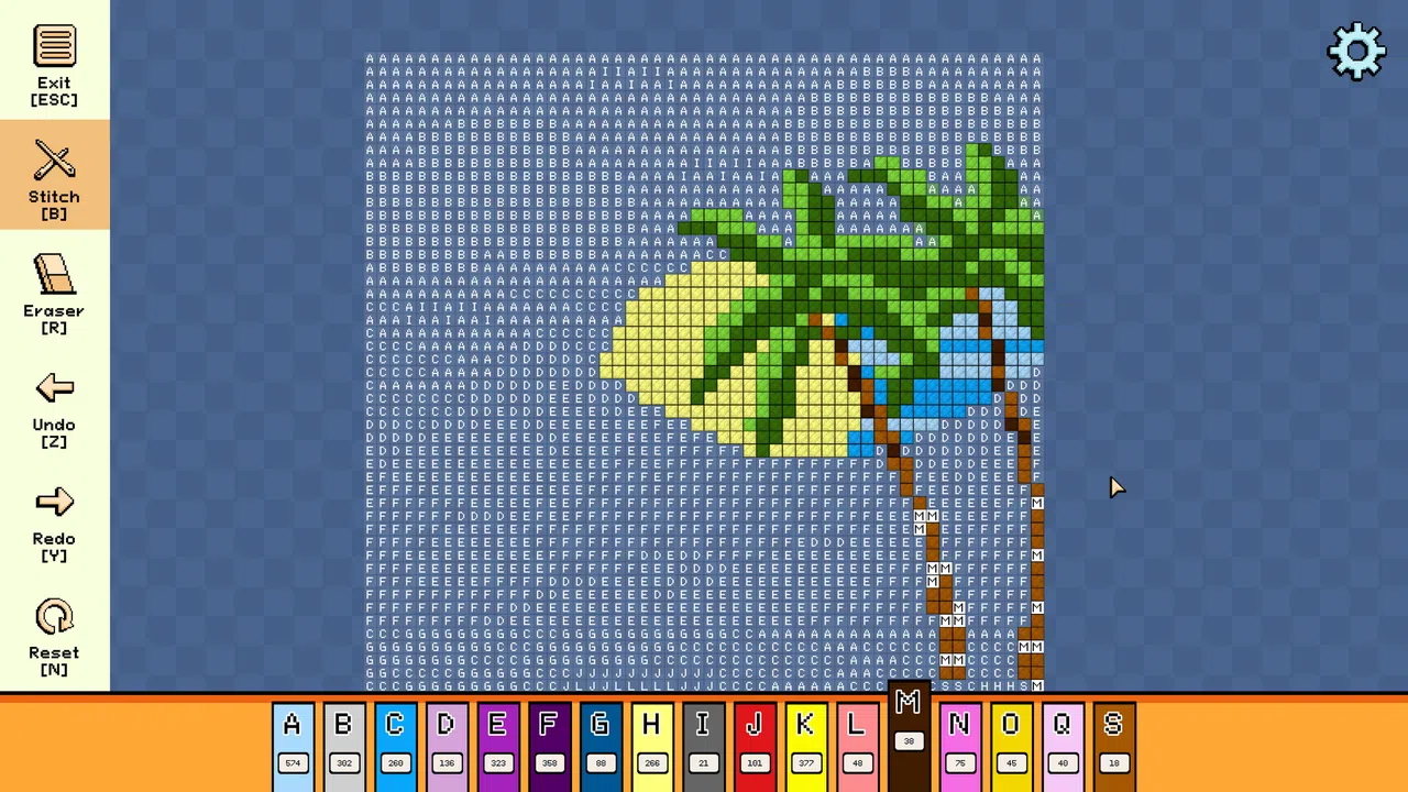 Pixel Cross Stitch - Summer Pack 3 Screenshot 1