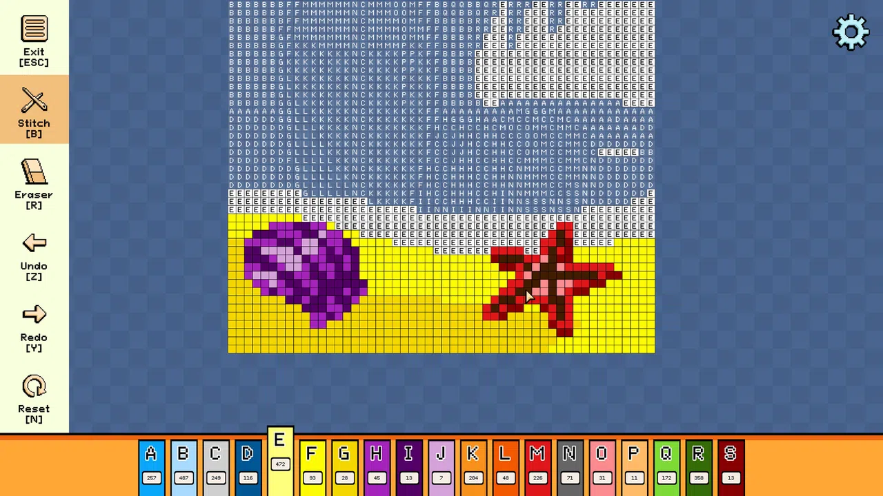 Pixel Cross Stitch - Summer Pack 3 Screenshot 3