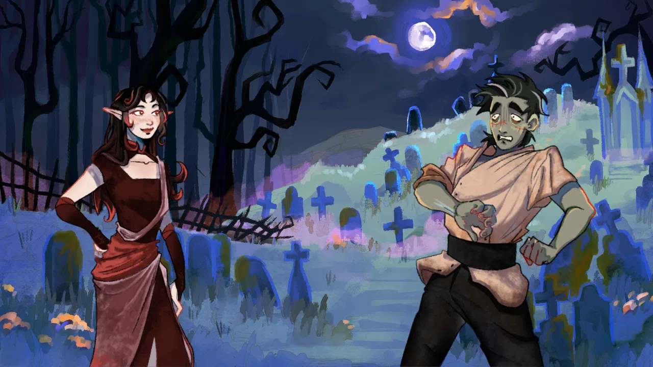 Zombeo and Vampiret Demo Screenshot 4