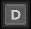 D icon