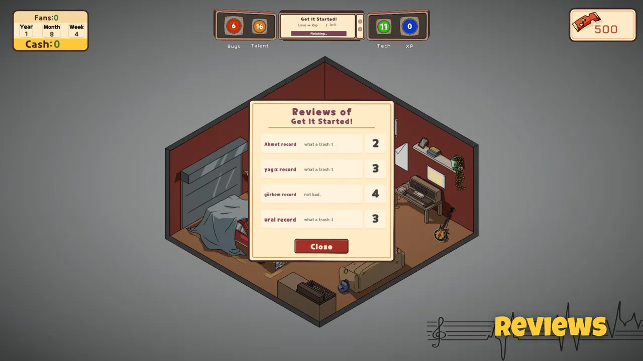 Music Producer Tycoon Demo Screenshot 0