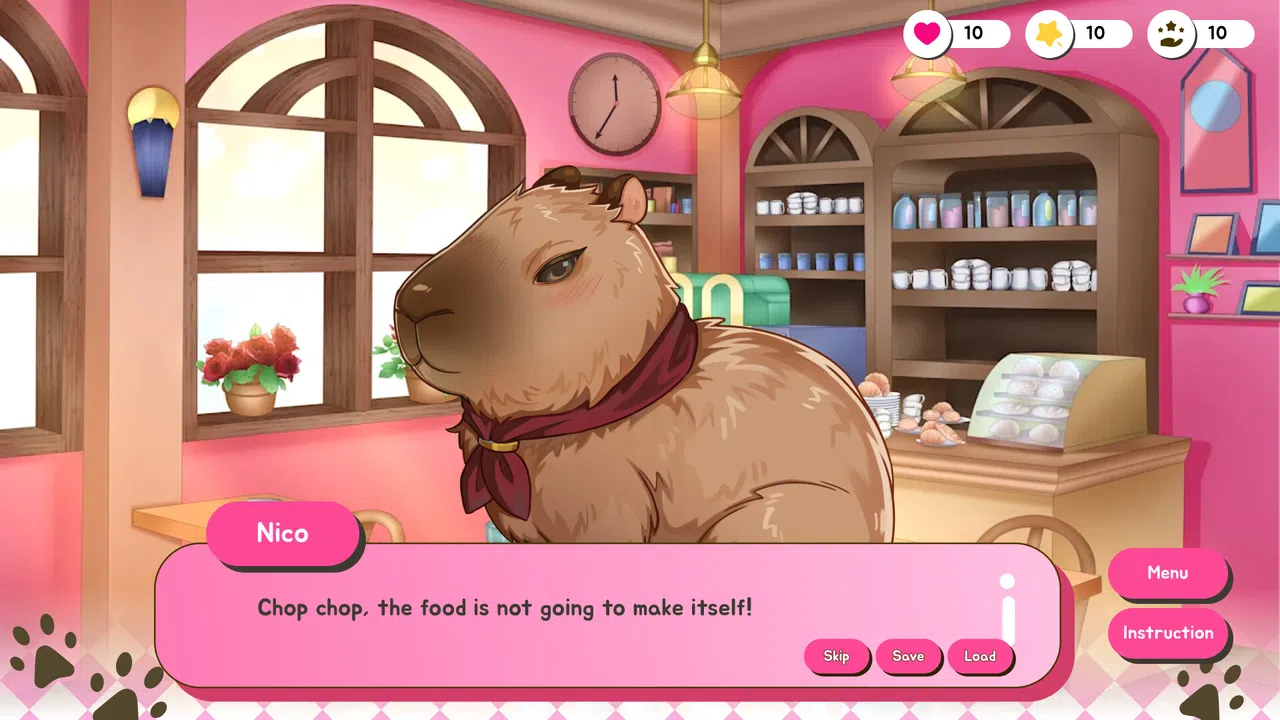 Capybara Cafe  Chronicles Screenshot 3