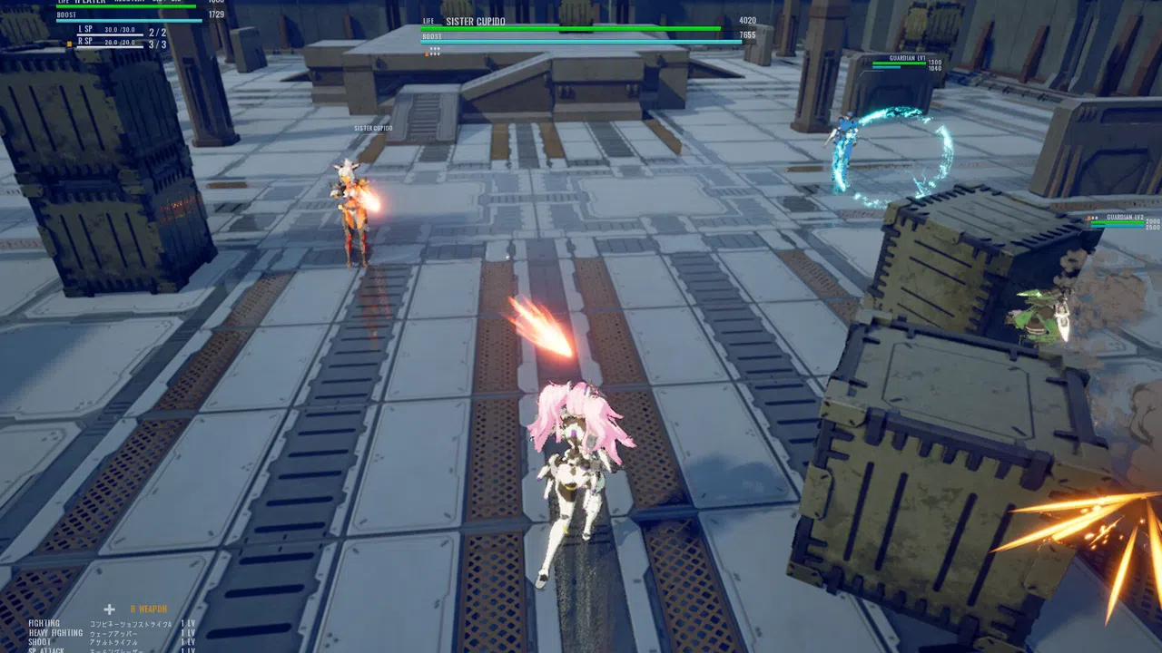 Assault Armored Girls War Vasileia　Demo Screenshot 2