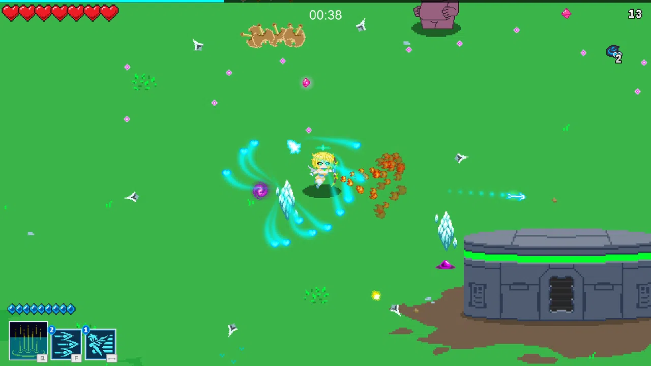Angel Emica - Fallen Angel and deserted land Screenshot 4