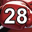 28 level completed icon