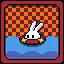 Lazy swim icon