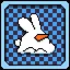 Snowman Bunny icon