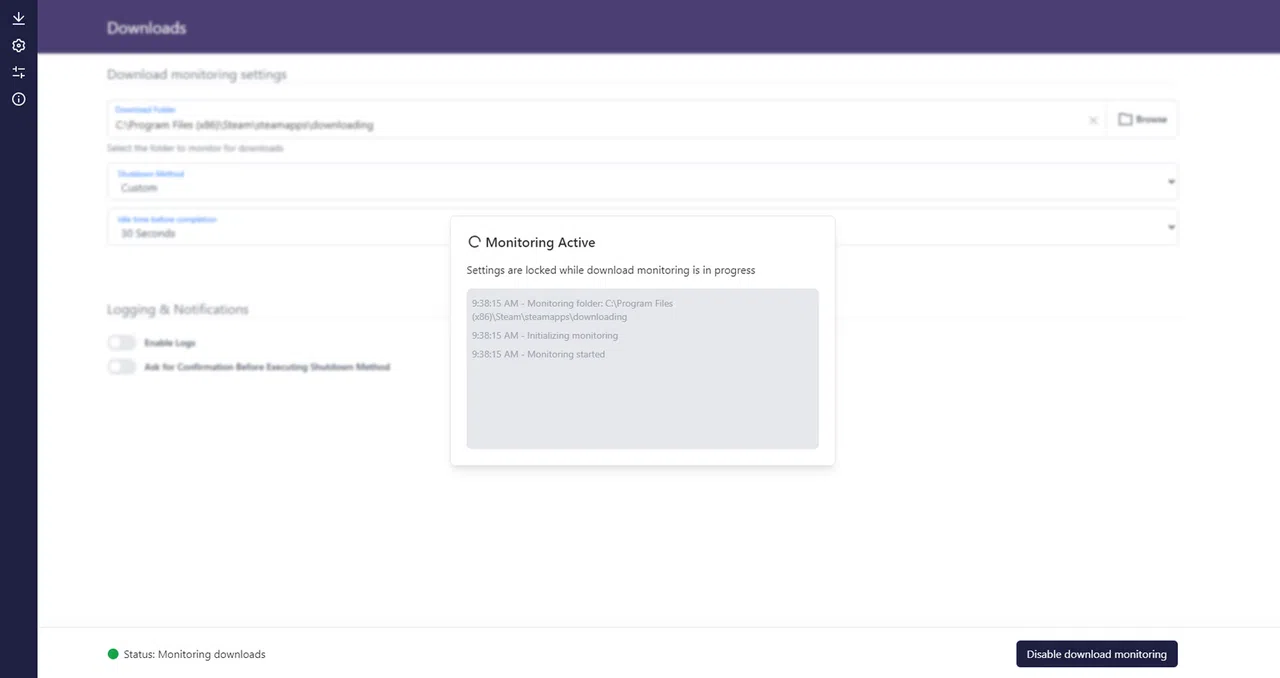 IdleDownloadManager Screenshot 1