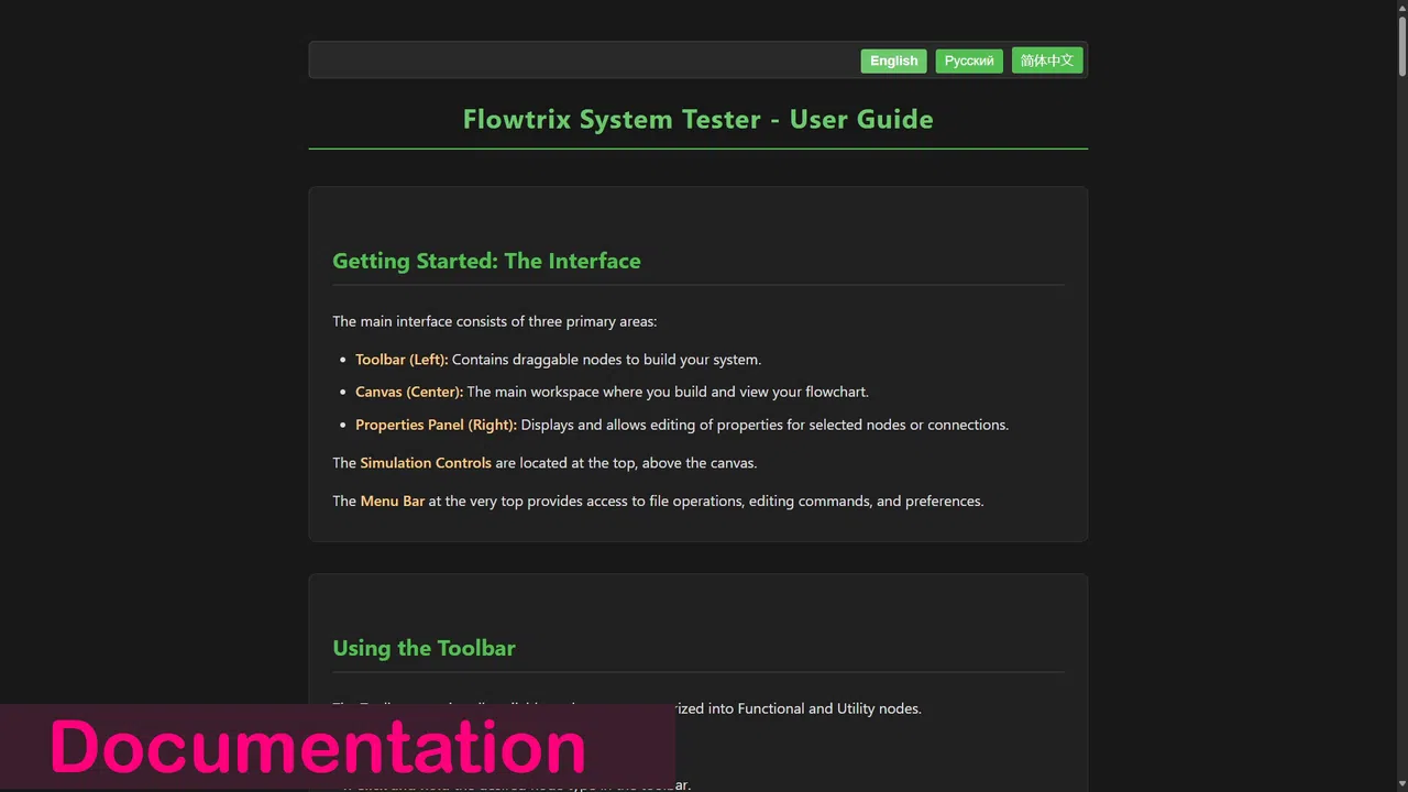 Flowtrix: System and Economy Designer Screenshot 4
