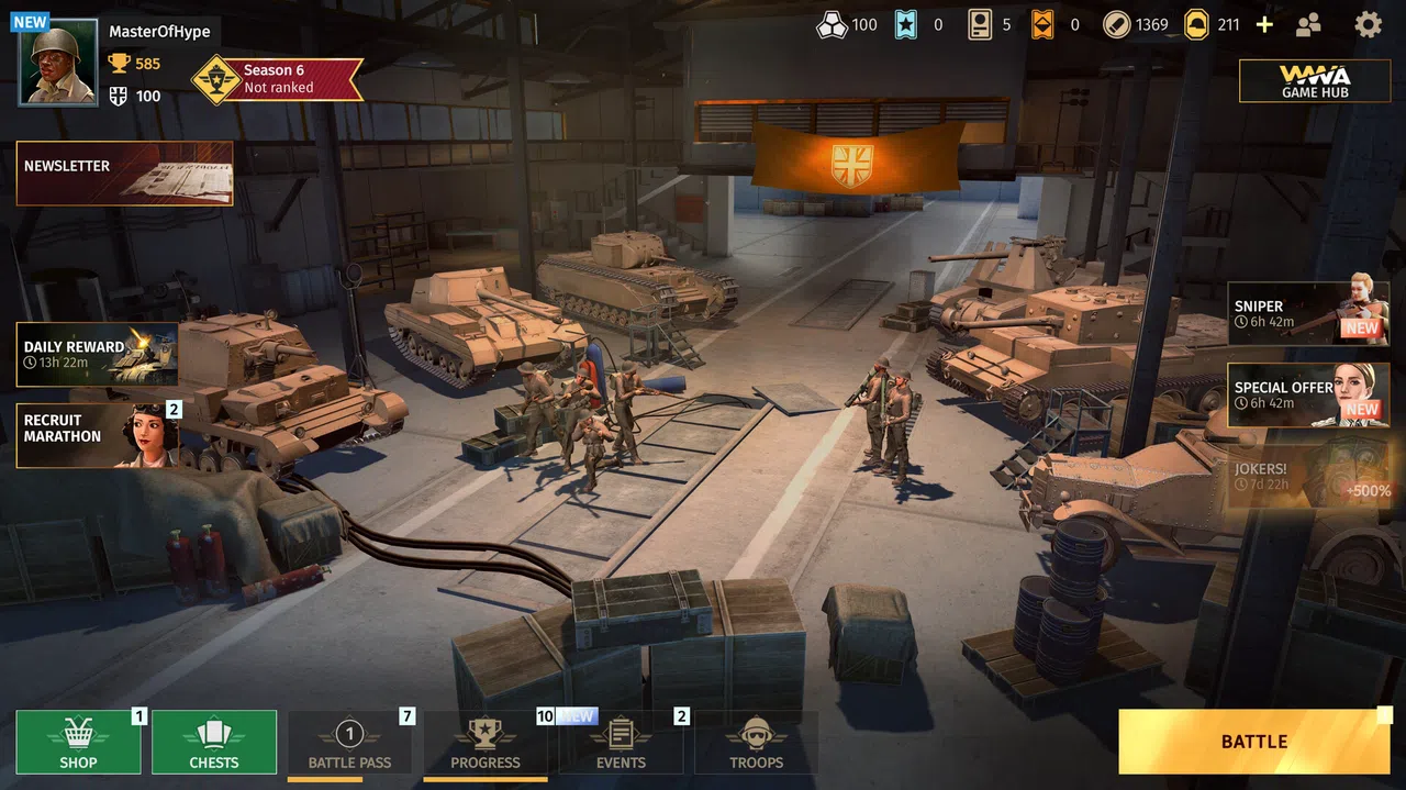 World War Armies - Unlock Pack UK Nation Screenshot 0