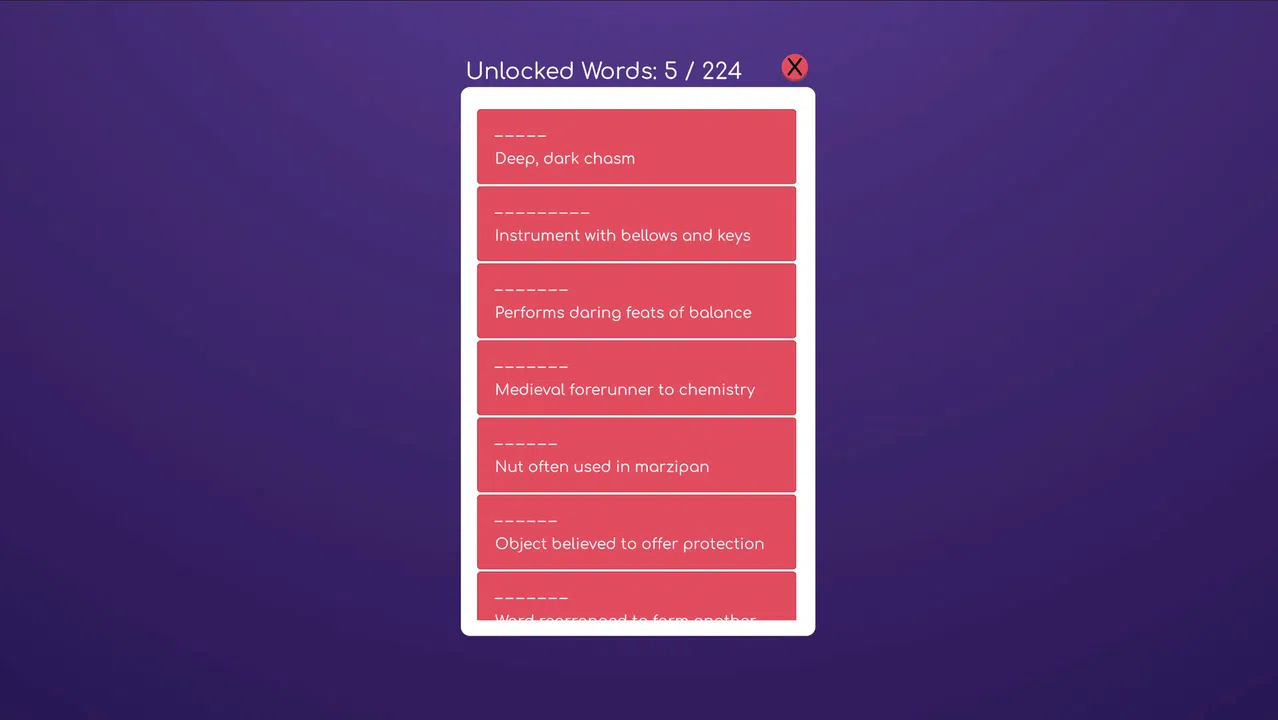 Leximorph - Word Merge Game Screenshot 2
