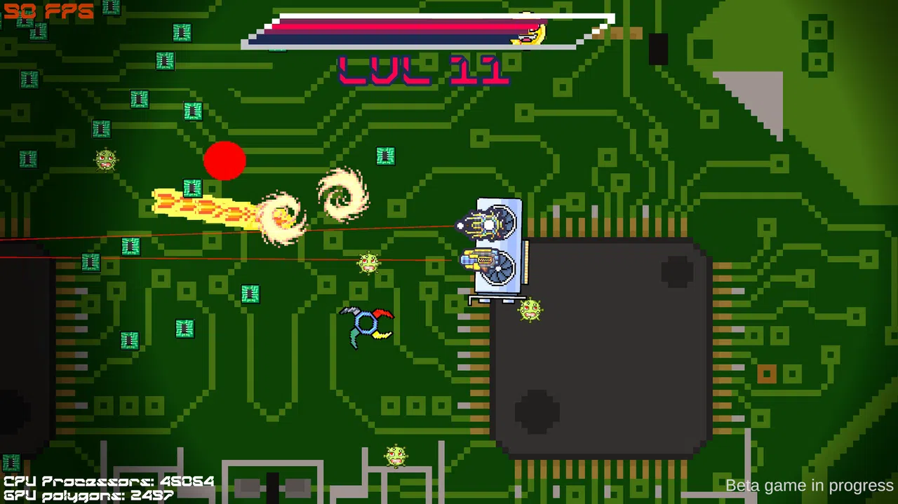 GPU Inferno Screenshot 2