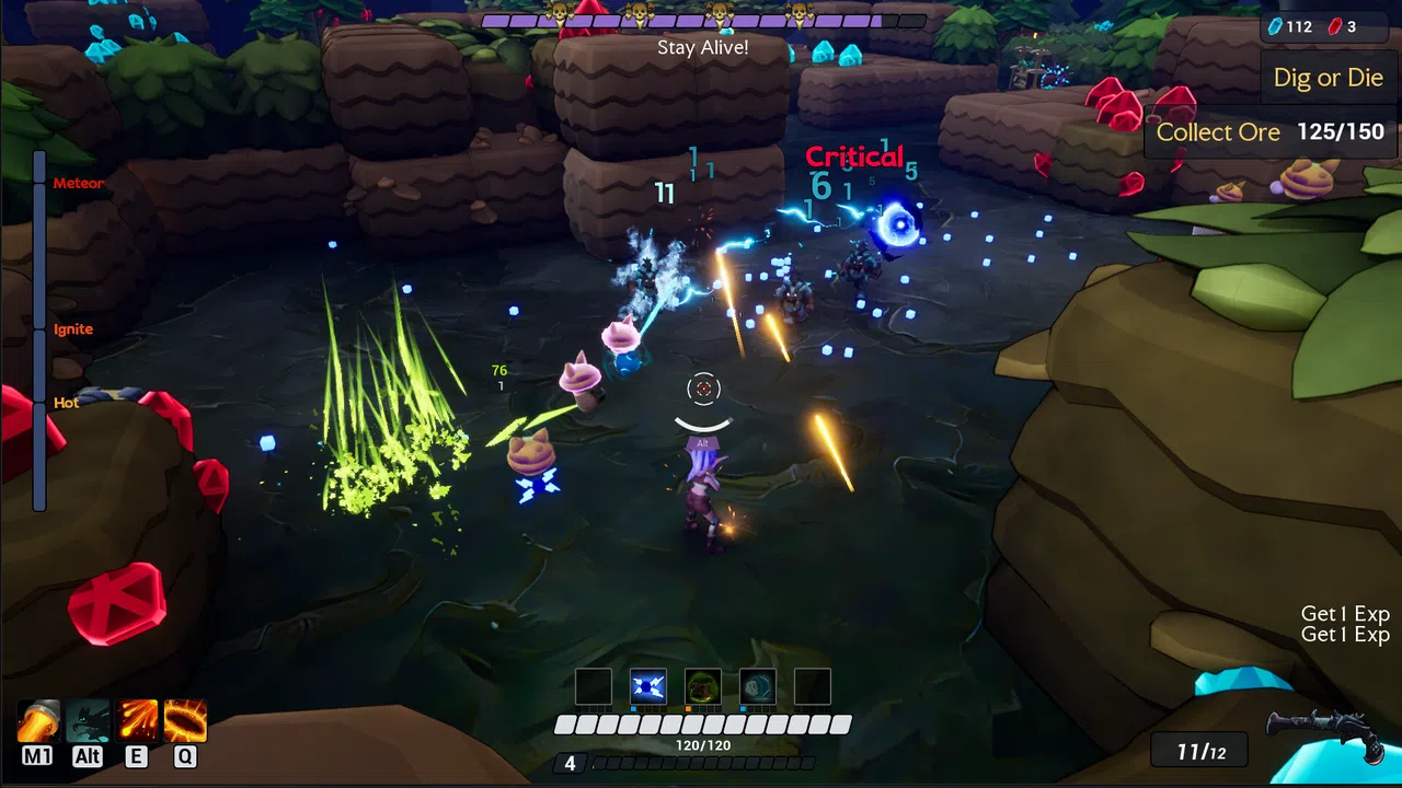 Claw & Load : Mine,Shoot,Meow! Demo Screenshot 1
