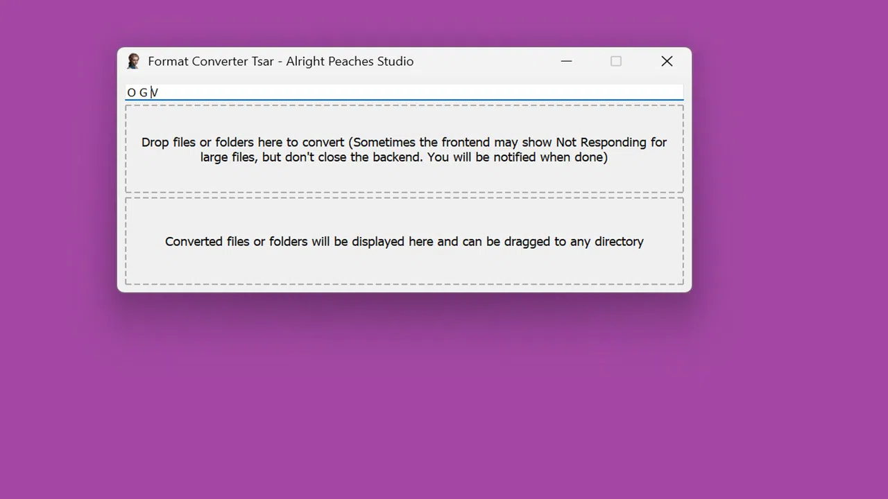Format Converter Tsar Screenshot 13