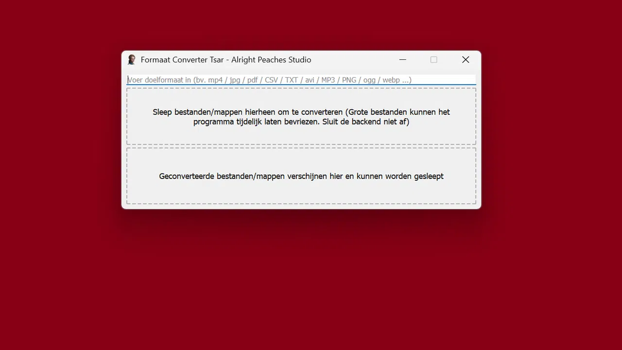 Format Converter Tsar Screenshot 10