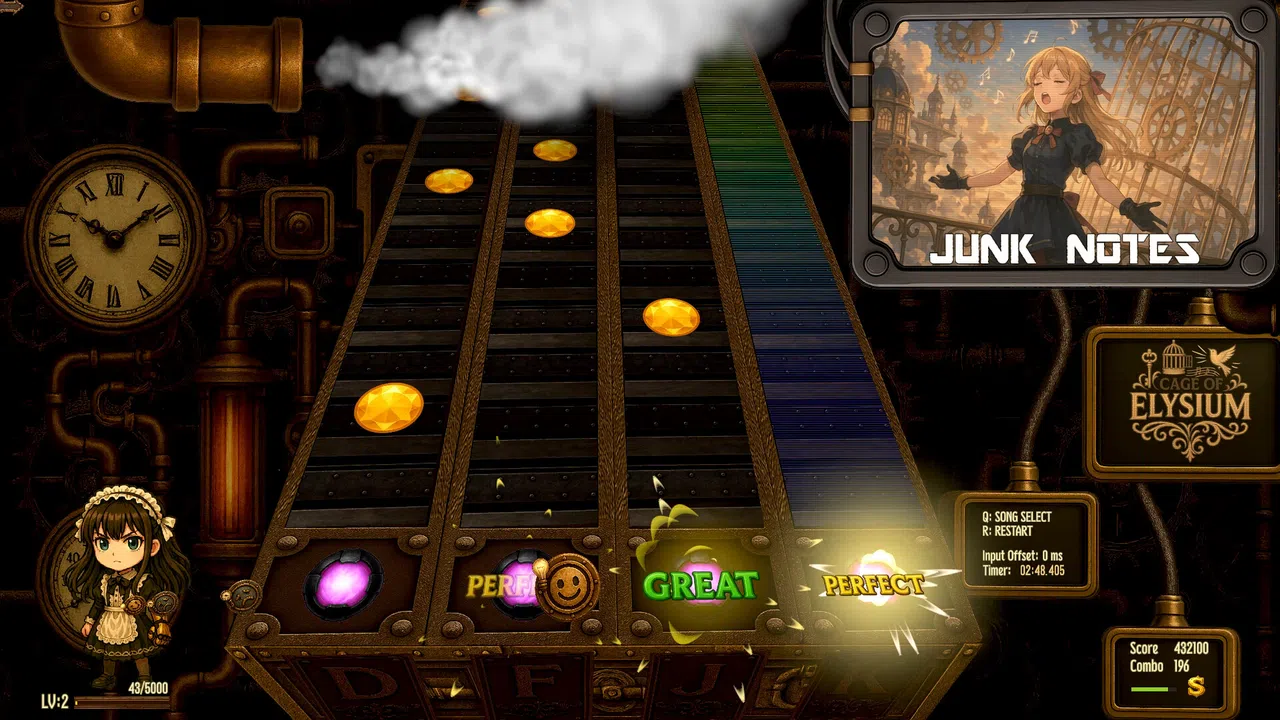 ジャンクノーツ / JUNK NOTES Screenshot 1