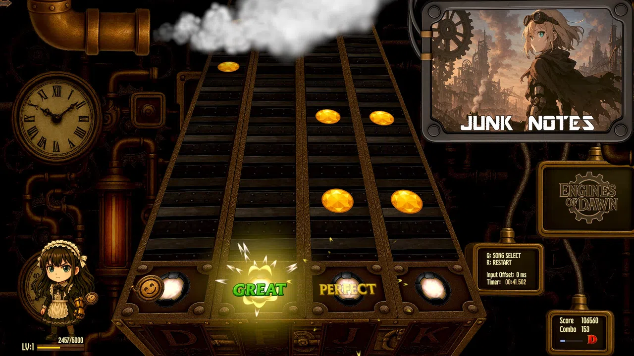ジャンクノーツ / JUNK NOTES Screenshot 0