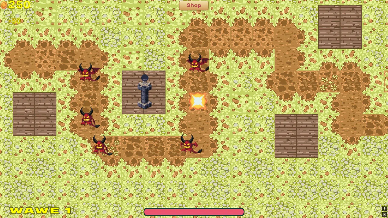 Enchanted Vampire Defense Screenshot 1