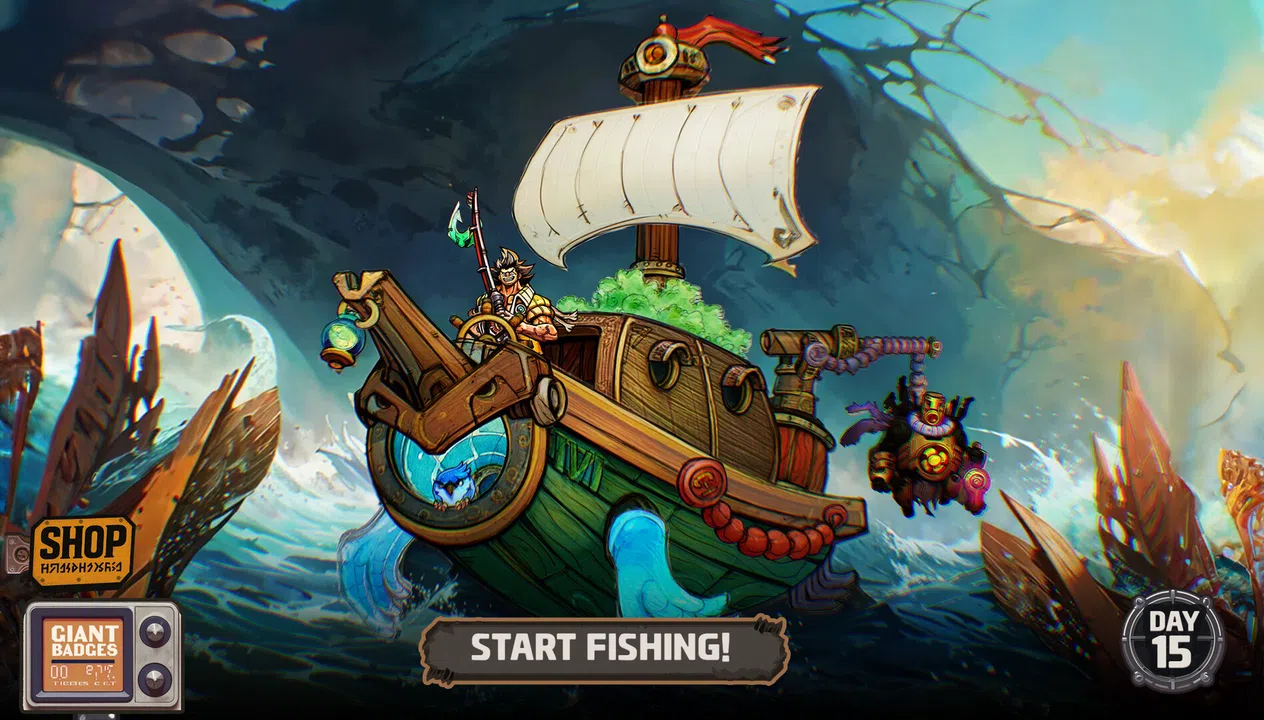 OHAYO GIANTHOOK!: Monster Fishing Adventure Screenshot 0