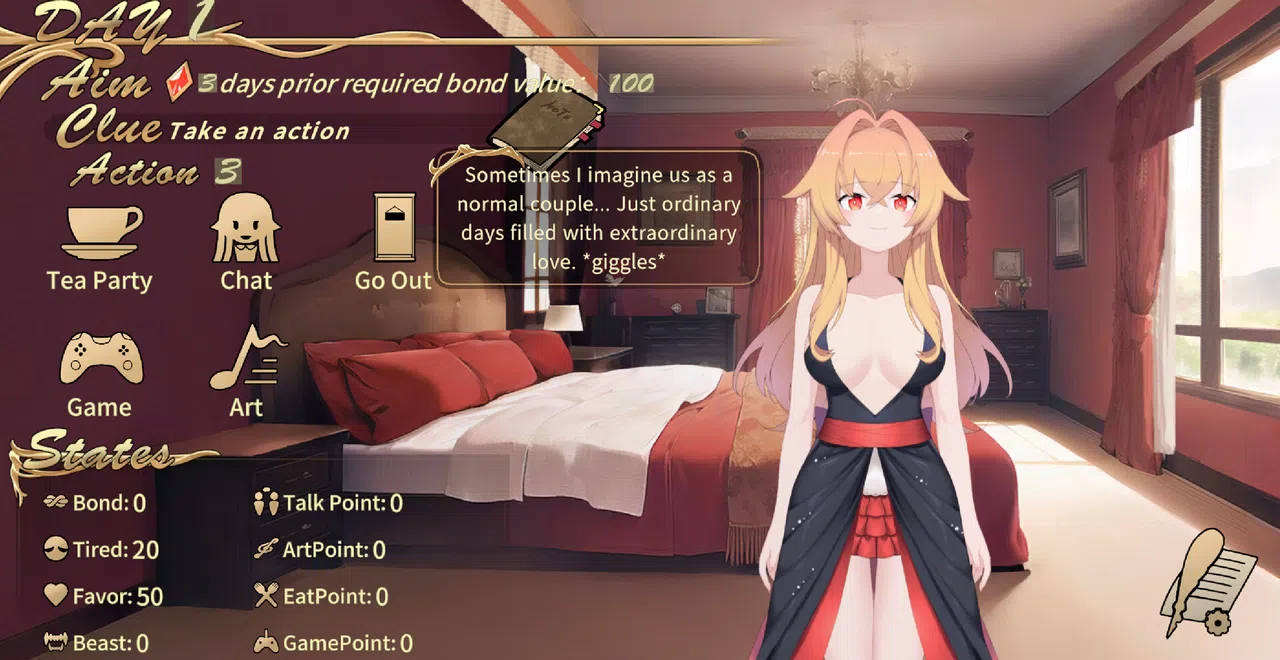 Ms Vampire Love to Date with Me Screenshot 0