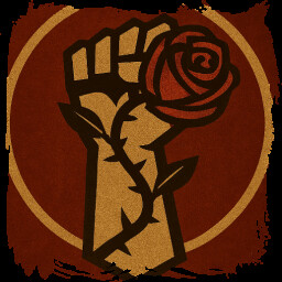 Power over people. Power to the state. icon