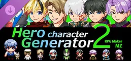 RPG Maker MZ - Hero Character Generator 2 for MZ