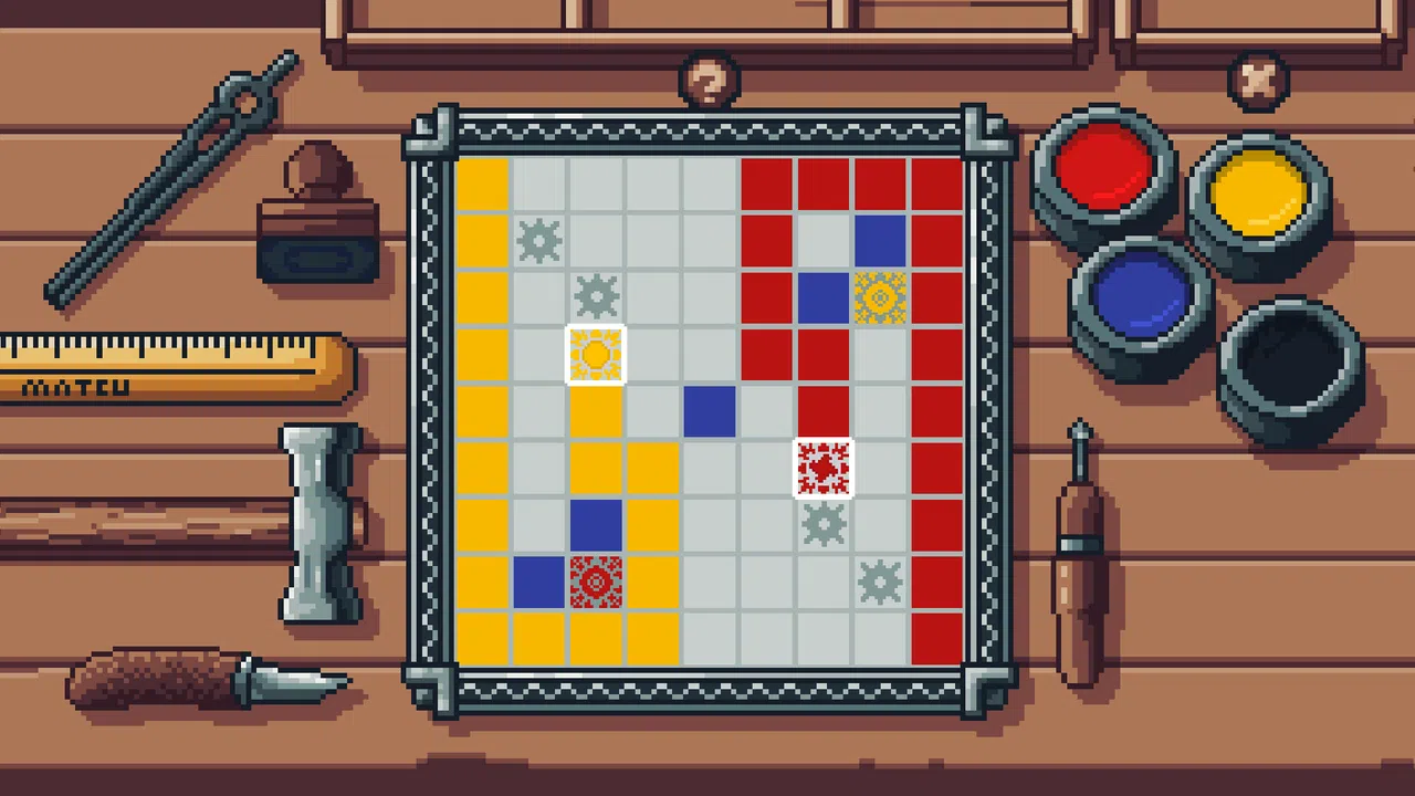 Tezzel: The Tilemaker's Tale Demo Screenshot 6