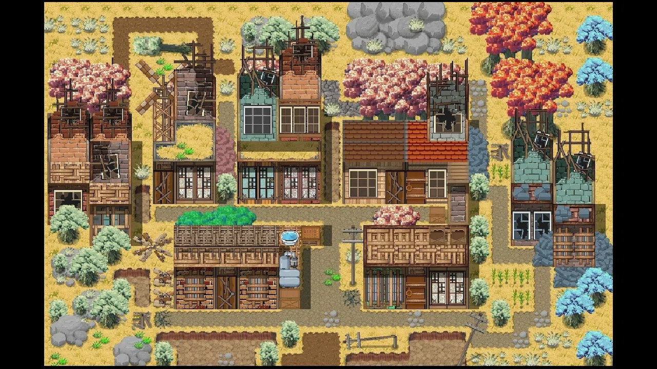 RPG Maker MZ - NEONPIXEL - Anime Apocalypse Set Screenshot 6