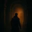 The entry - Bronze icon