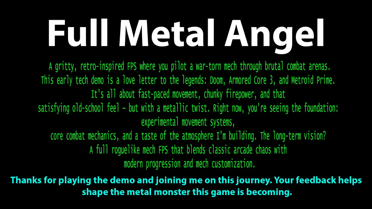 Full Metal Angel Screenshot 4