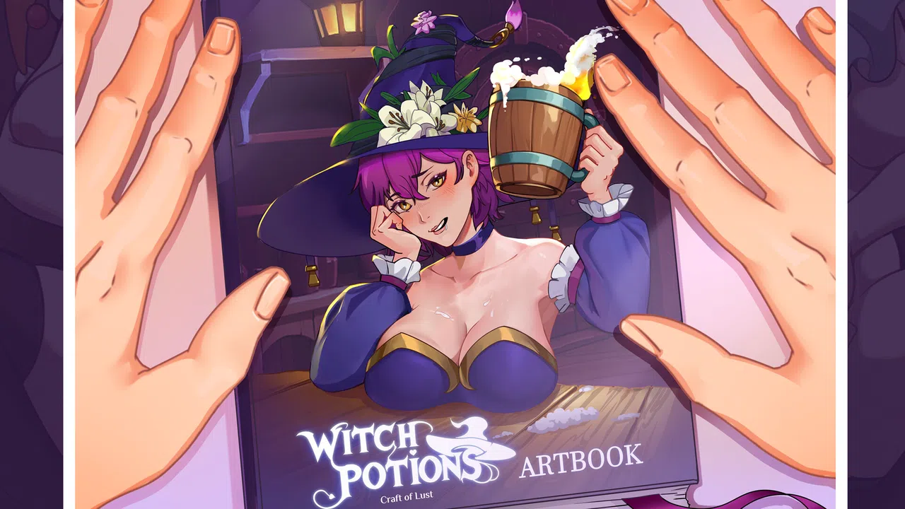 Witch Potions - Craft of Lust: digital artbook Screenshot 0