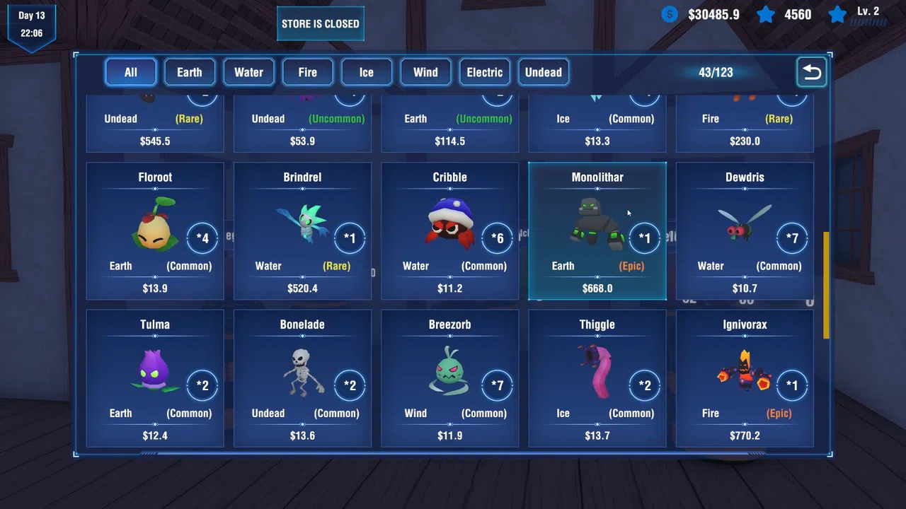 Monster Merchant Simulator: Hatch, Evolve, Capture Demo Screenshot 4