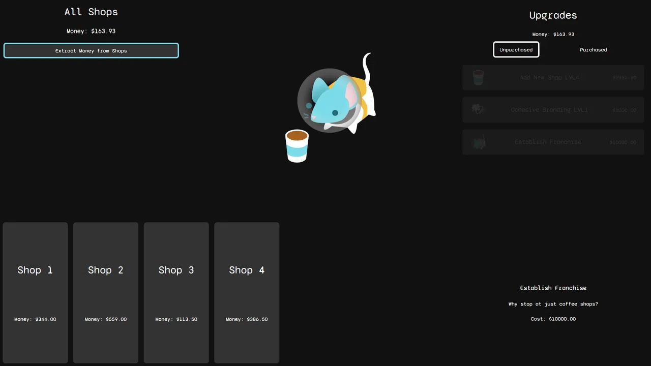 Galactic Coffee Shop Screenshot 5